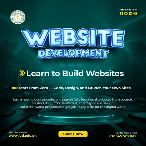 Website Development Course in Muzaffarabad in Jawad Vocational & Technical Institute